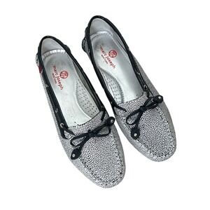 Marc Joseph Leather Loafers Cypress Hill Leather Upper Brazil Black White 7